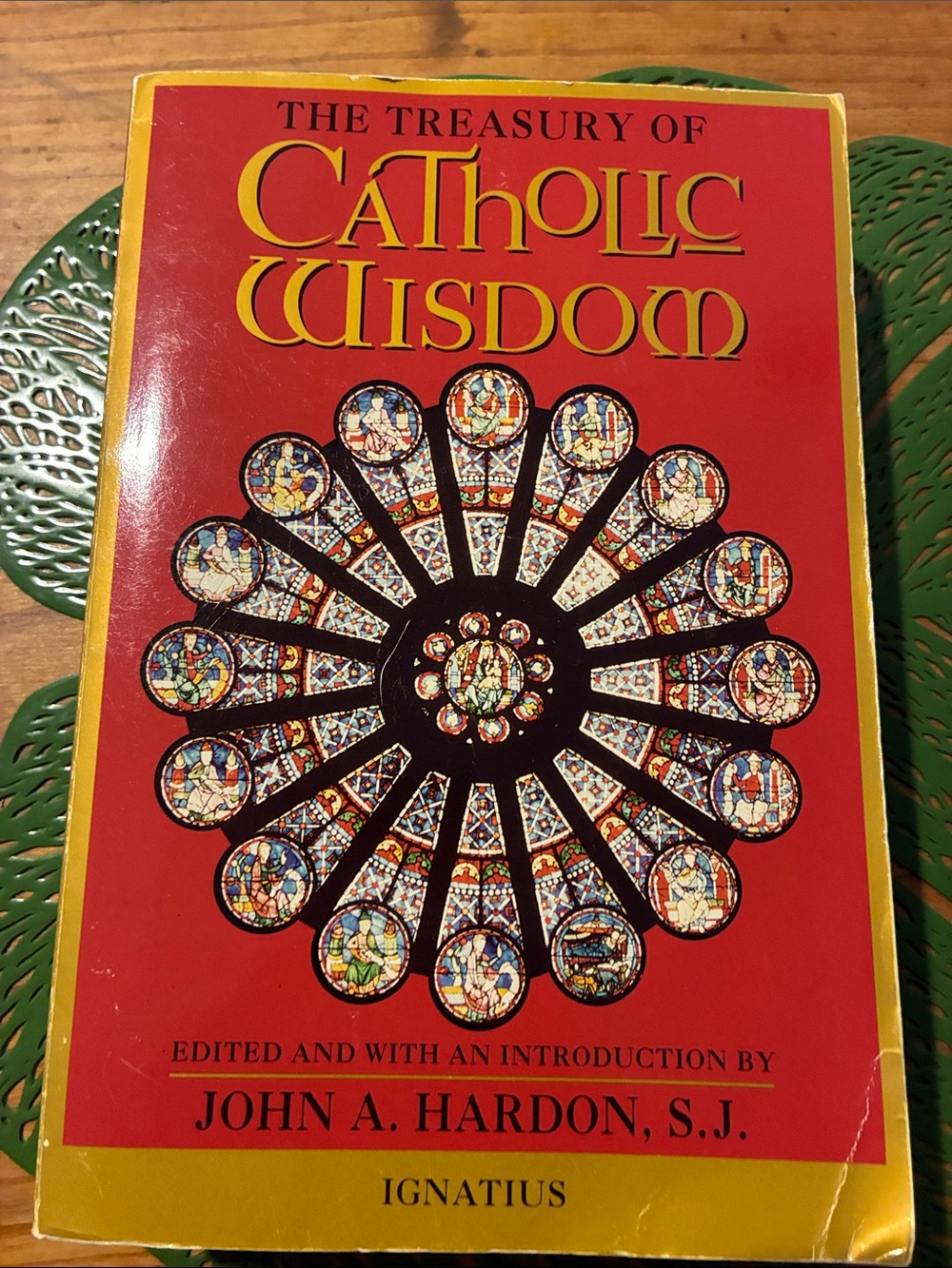 The Treasury of Catholic Wisdom - Red & Yellow Cover
